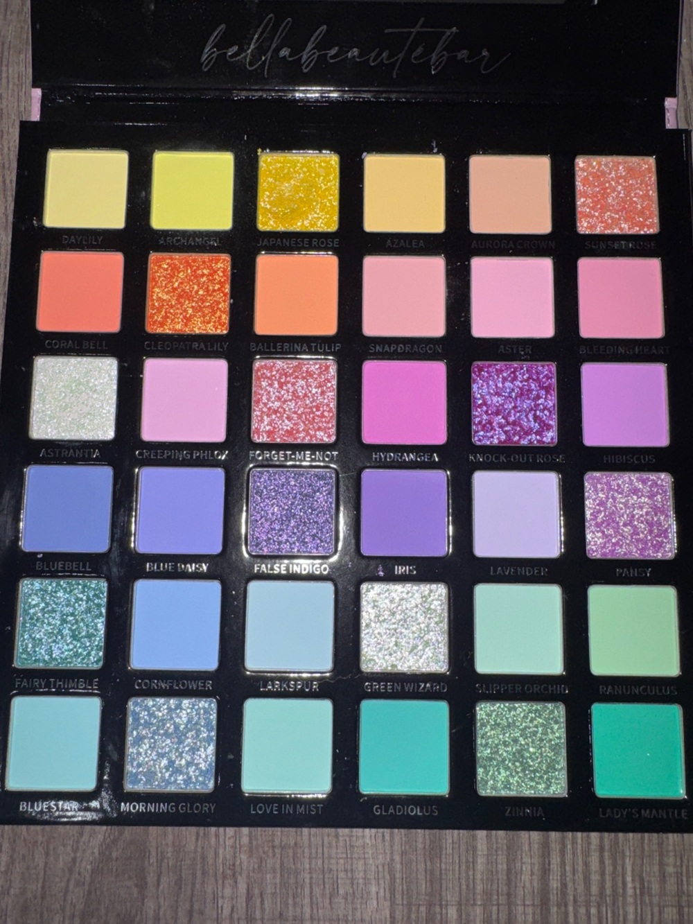 Bella Beaute Bar Pastel Garden Eyeshadow Palette